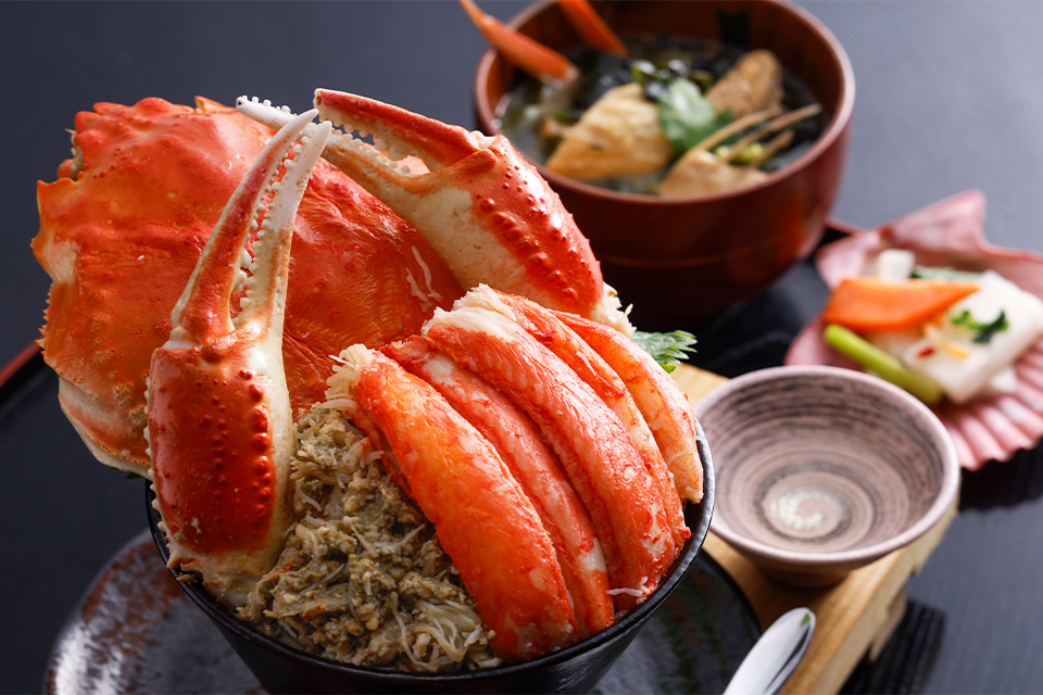 ずわい蟹 甲羅盛り 大