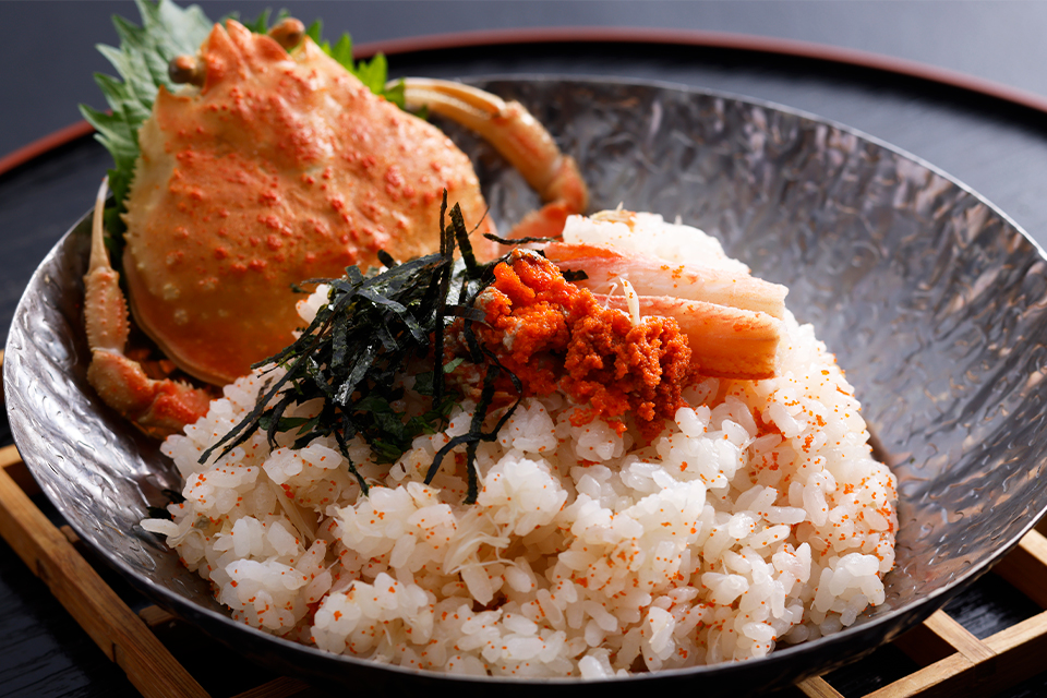 かにごはん セコ蟹使用
